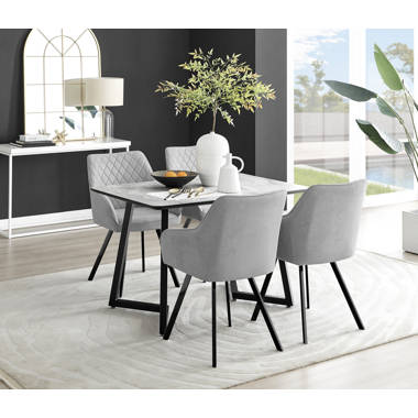 Melamine kitchen table online and chairs